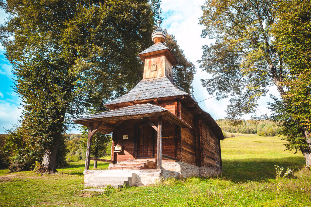 Drevený chrám Jalová, zdroj OOCR Horný Zemplín