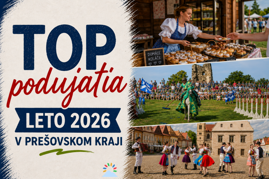 TOP podujatia: LETO 2026 v Prešovskom kraji