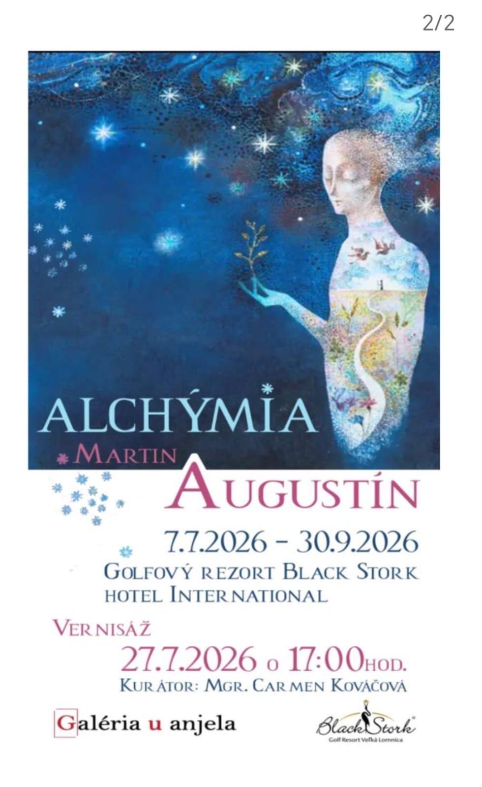 Plagát: Výstava „Alchýmia“