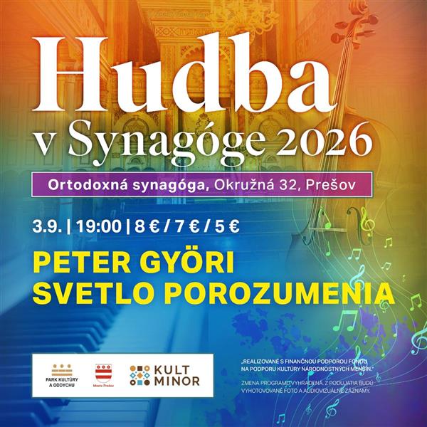 HUDBA V SYNAGÓGE | PETER GYÖRI | SVETLO POROZUMENIA
