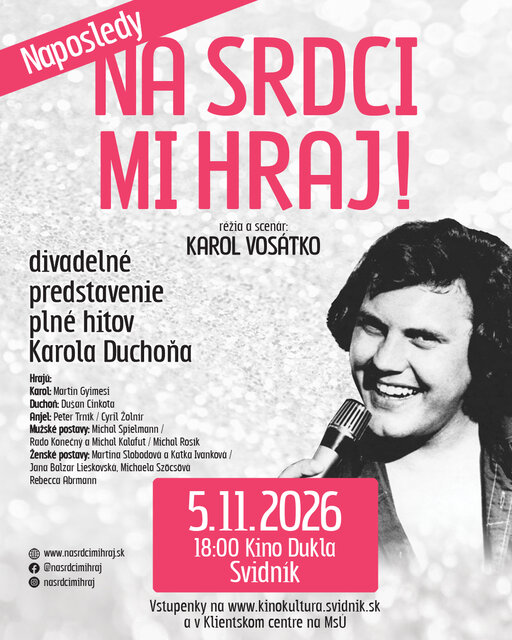 Plagát: Na srdci mi hraj!